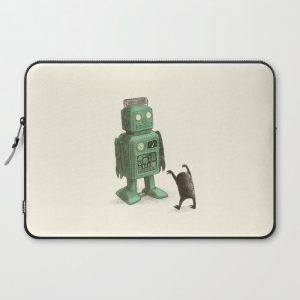 Robot vs Alien Computer Cover by Terry Fan - Laptop Sleeve - 15"