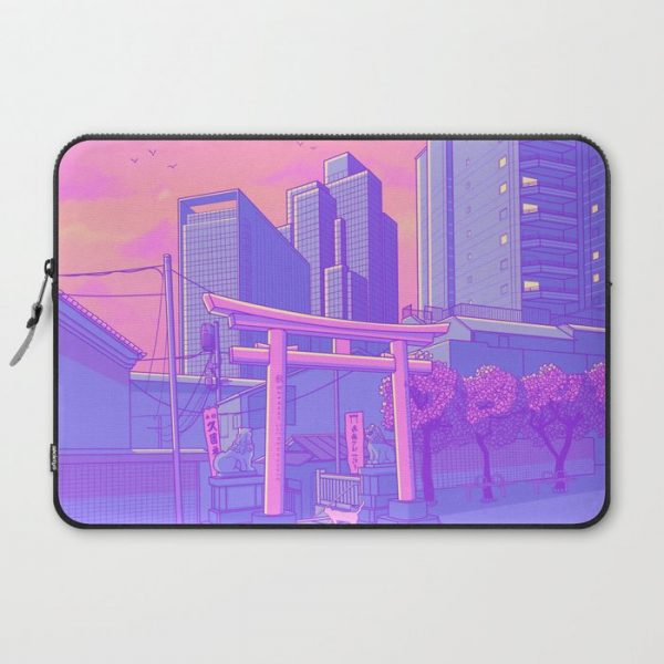 Roppongi Light Computer Cover by SURUDENISE - Laptop Sleeve - 15"