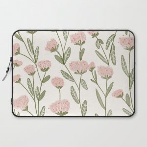 Rose Garden Pattern Computer Cover by Alja Horvat - Laptop Sleeve - 15"