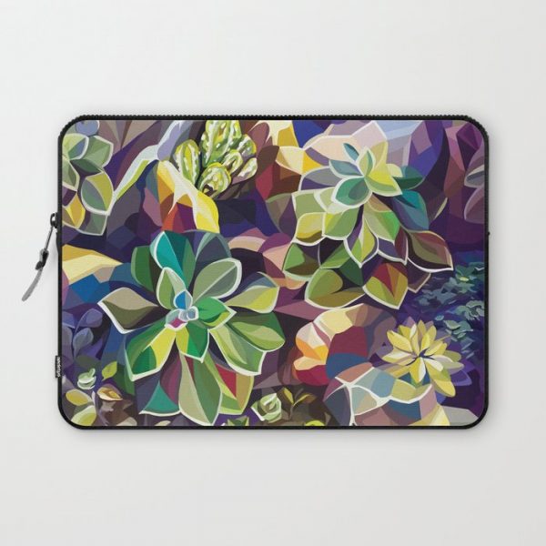 SUCCULENTS Computer Cover by Margo Ku - Laptop Sleeve - 13"