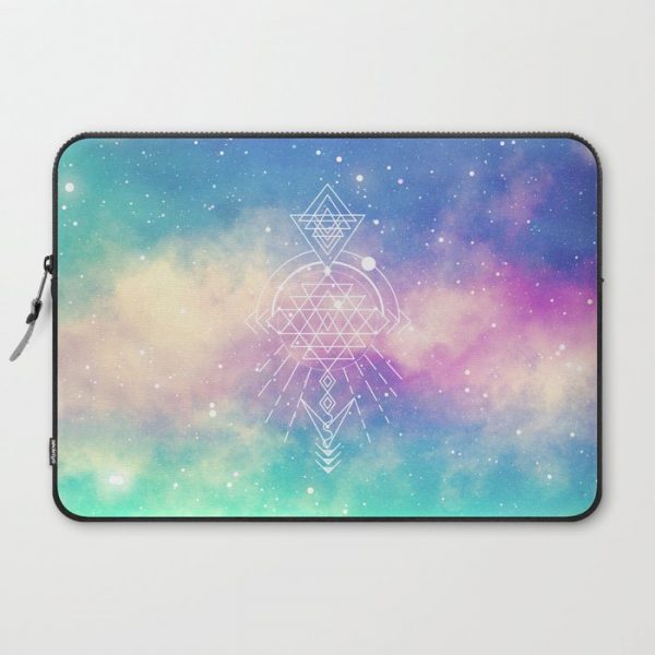 Sacred Geometry (Sri Yantra) Computer Cover by Mandala Of Life - Laptop Sleeve - 15"