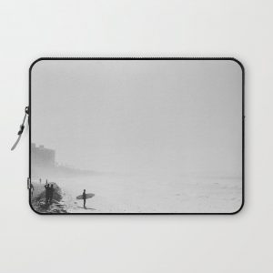 San Diego Surf Beach Computer Cover by Alicia Magnuson - Laptop Sleeve - 13"