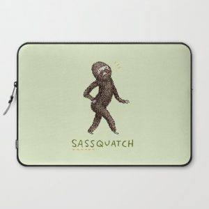 Sassquatch Computer Cover by Sophie Corrigan - Laptop Sleeve - 15"