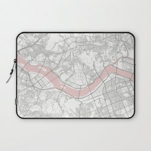 Seoul map Computer Cover by AnnaGo - Laptop Sleeve - 13"