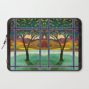 Shadow of a Seville Orange Computer Cover by Little Bunny Sunshine - Laptop Sleeve - 15"