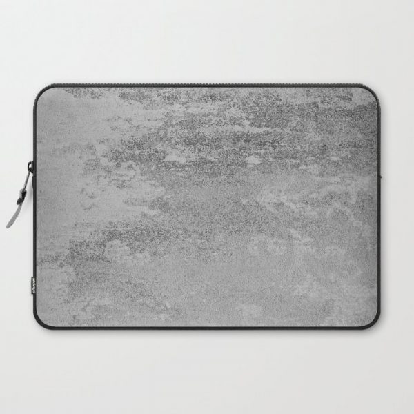 Simply Concrete Computer Cover by Simple Luxe - Laptop Sleeve - 15"