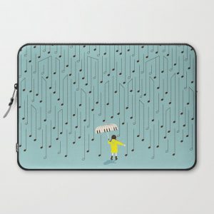 Singing in the Rain v2 Computer Cover by ilovedoodle - Laptop Sleeve - 15"