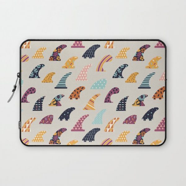 Single fin Computer Cover by Tasiania - Laptop Sleeve - 13"