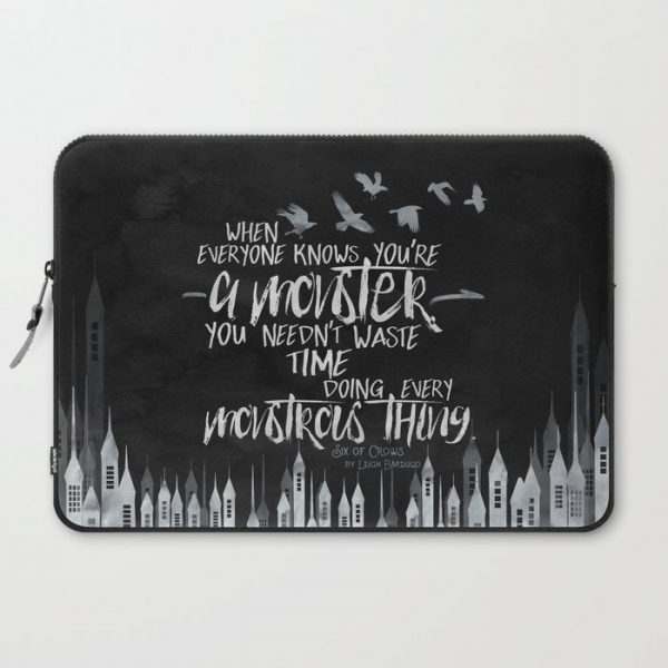 Six of Crows - Monster Computer Cover by Evie Seo - Laptop Sleeve - 15"