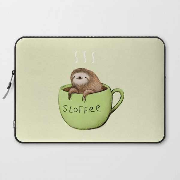 Sloffee Computer Cover by Sophie Corrigan - Laptop Sleeve - 15"