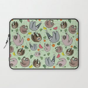 Sloth Party Computer Cover by Nemki - Laptop Sleeve - 13"