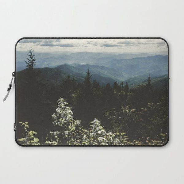 Smoky Mountains - Nature Photography Computer Cover by Cascadia - Laptop Sleeve - 15"