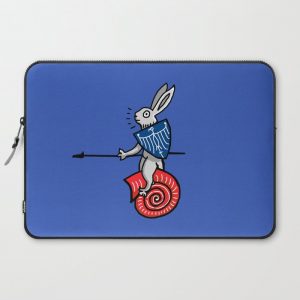 Snail Rider Bunny 2019 Computer Cover by DonnaHuntriss - Laptop Sleeve - 15"