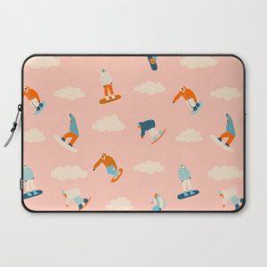 Snowboarding Computer Cover by Tasiania - Laptop Sleeve - 15"