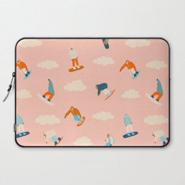 Snowboarding Computer Cover by Tasiania - Laptop Sleeve - 15"