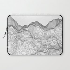 Soft Peaks Computer Cover by Bitart - Laptop Sleeve - 13"