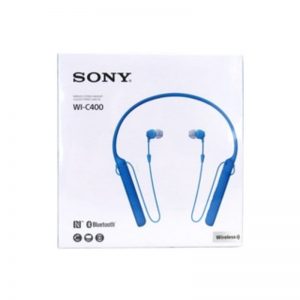 Sony WI-C400/L Wireless Headphones with Mic - Blue