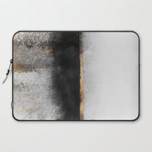 Soot And Gold Computer Cover by Elisabeth Fredriksson - Laptop Sleeve - 15"