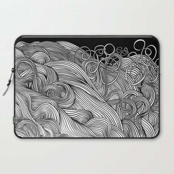 Sound Computer Cover by Dan Hobday Art - Laptop Sleeve - 15"