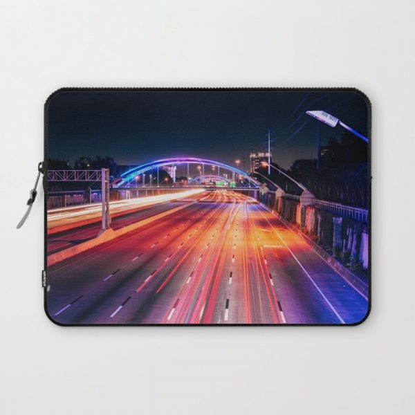 Southern Lights Computer Cover by iridescentcreativeworks - Laptop Sleeve - 13"