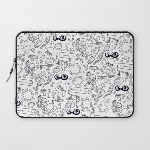 Splats 'n Guns Computer Cover by NolyCS - Laptop Sleeve - 13"