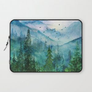 Spring Mountainscape Computer Cover by Nadja - Laptop Sleeve - 13"