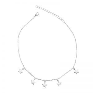 Star Pendant Metal Chain Necklace