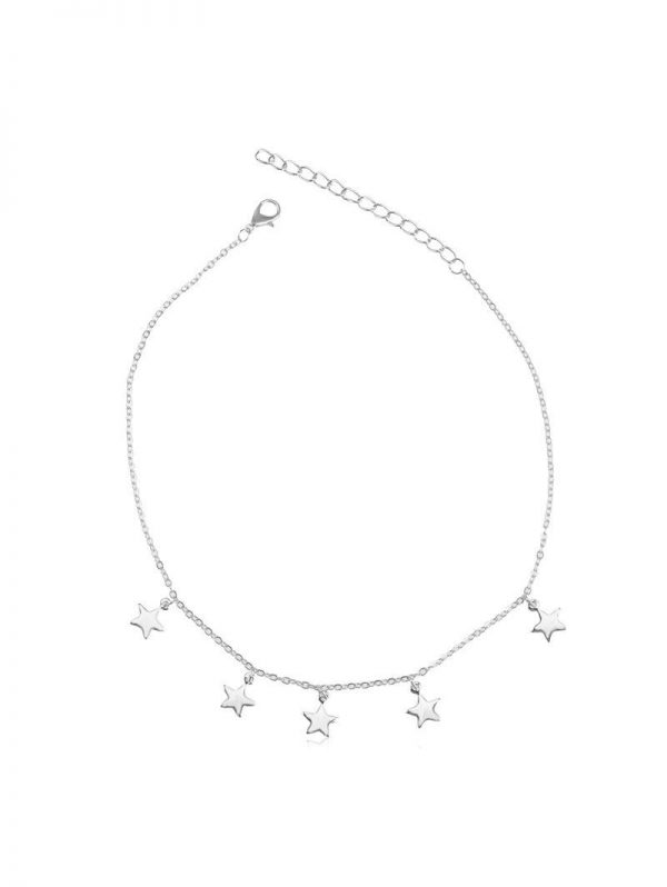 Star Pendant Metal Chain Necklace