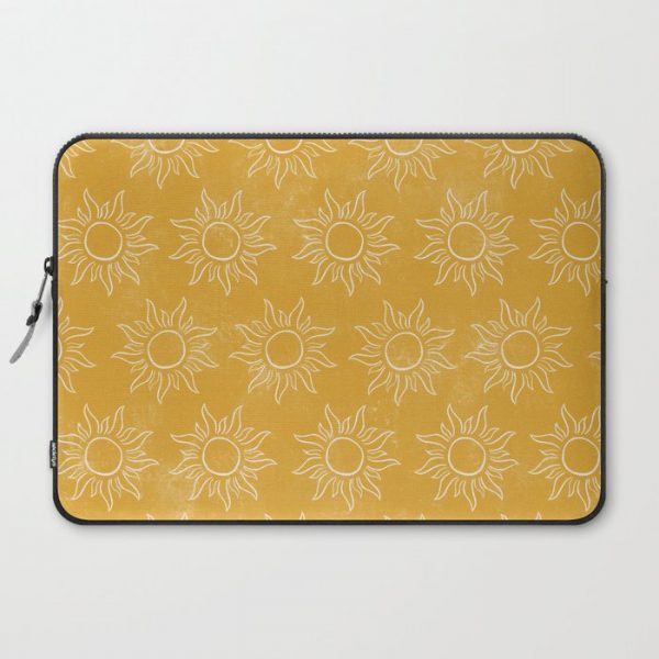 Sun pattern Computer Cover by Bo tekent - Laptop Sleeve - 15"