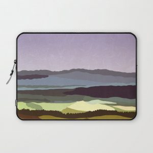 Sunset over the Valley Computer Cover by Alisa Galitsyna - Laptop Sleeve - 13"