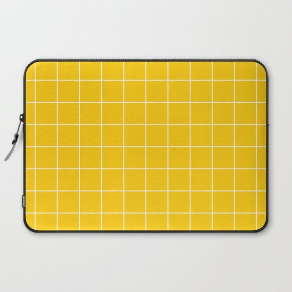 Sunshine Grid Computer Cover by Circa 78 Designs - Laptop Sleeve - 15"