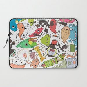 Sushi Bar: Point of Nori-turn Computer Cover by ieIndigoEast - Laptop Sleeve - 13"