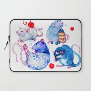 Sweet Rats Computer Cover by Crystal Cuddles - Laptop Sleeve - 13"