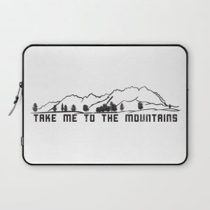 Take Me to the Mountains Computer Cover by Mitch Forsburg - Laptop Sleeve - 13"