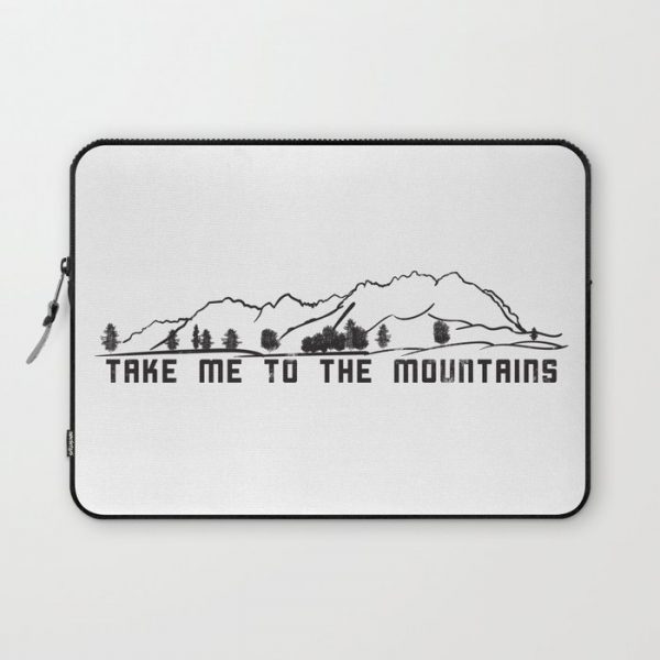 Take Me to the Mountains Computer Cover by Mitch Forsburg - Laptop Sleeve - 13"