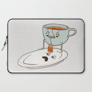 Tea Baggin' Computer Cover by Phil Jones - Laptop Sleeve - 15"