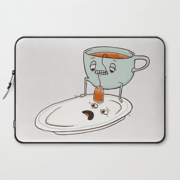 Tea Baggin' Computer Cover by Phil Jones - Laptop Sleeve - 15"