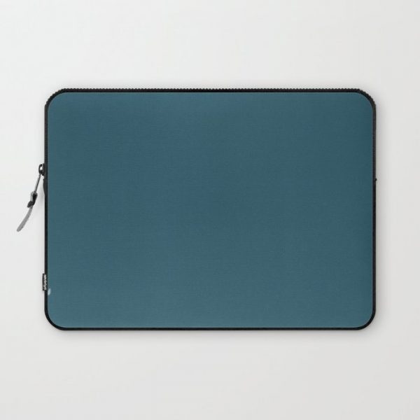 Teal The World (Blue) Computer Cover by Moonshine Paradise - Laptop Sleeve - 13"