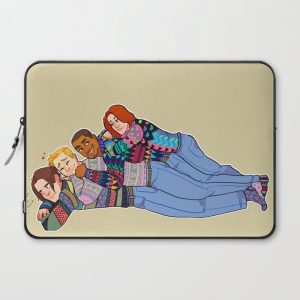 Team Cap Awkward Family Photo Computer Cover by Kelslk - Laptop Sleeve - 15"