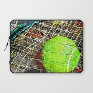 Tennis print work vs 3 Computer Cover by takumipark - Laptop Sleeve - 13"