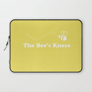 The Bee's Knees - Yellow Cute Design Computer Cover by Only HYOUMAN Art - Laptop Sleeve - 13"