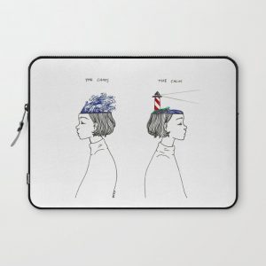 The Chaos and The Calm Computer Cover by Elesq - Laptop Sleeve - 13"