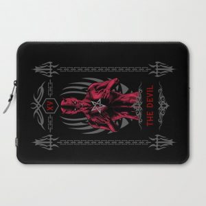 The Devil XV Tarot Card Computer Cover by GrandeDuc - Laptop Sleeve - 15"