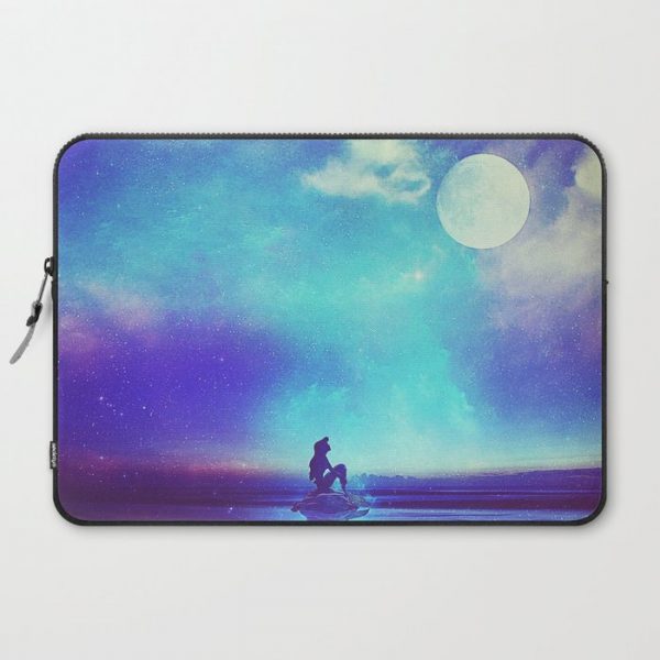 The Little Mermaid Computer Cover by Nikita Gill - Laptop Sleeve - 15"