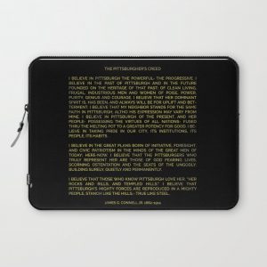 The Pittsburgher's Creed Computer Cover by Jen Joyce - Laptop Sleeve - 13"