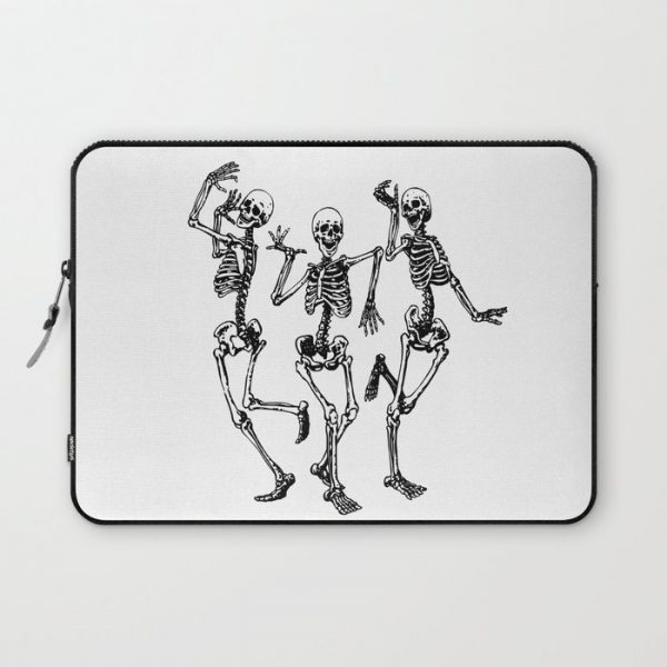 Three Dancing Skulls Computer Cover by Original DNA Plus - Laptop Sleeve - 13"