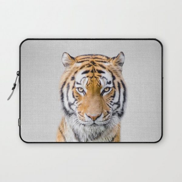 Tiger - Colorful Computer Cover by Gal Design - Laptop Sleeve - 13"