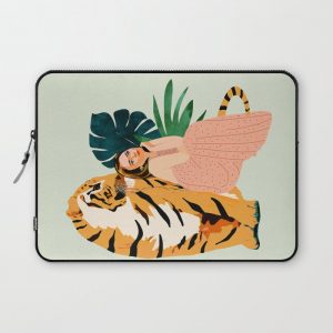 Tiger Spirit Computer Cover by 83 OrangesA(r) Art Shop - Laptop Sleeve - 13"