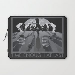 Time Enough At Last Computer Cover by a.n. spencer - Laptop Sleeve - 13"