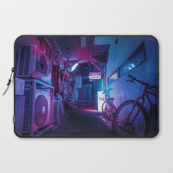 Tokyo Nights / Blue Monday / Liam Wong Computer Cover by Liam Wong (liamwon9) - Laptop Sleeve - 15"